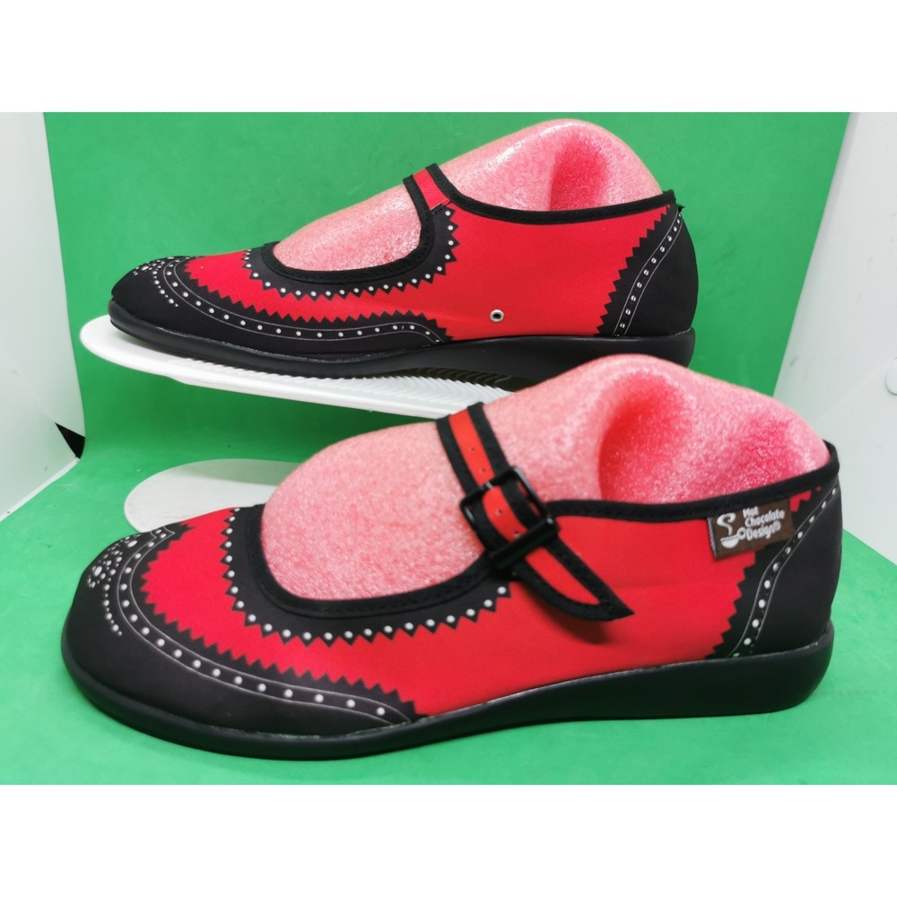 Hot Chocolate Design Chocolaticas Havana Mary Jane Flats Shoes Sz 39 US 9 NWOB - Picture 3 of 16